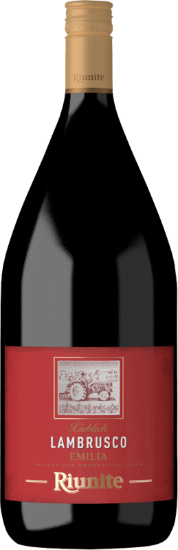 Lambrusco Dolcezza Rosso Emilia Romagna IGT 1,5 l Magnum - Cantine Riunite