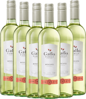 6er Vorteils-Weinpaket Moscato - Gallo Family