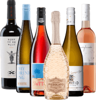 Vins d'été pour la fête dans le jardin - forfait de dégustation de 6x