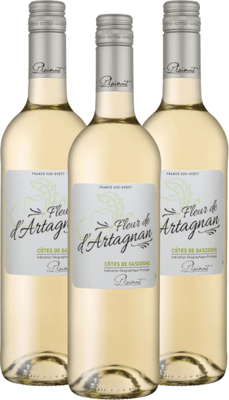 3er Vorteils-Weinpaket - Fleur de d'Artagnan Blanc - Plaimont
