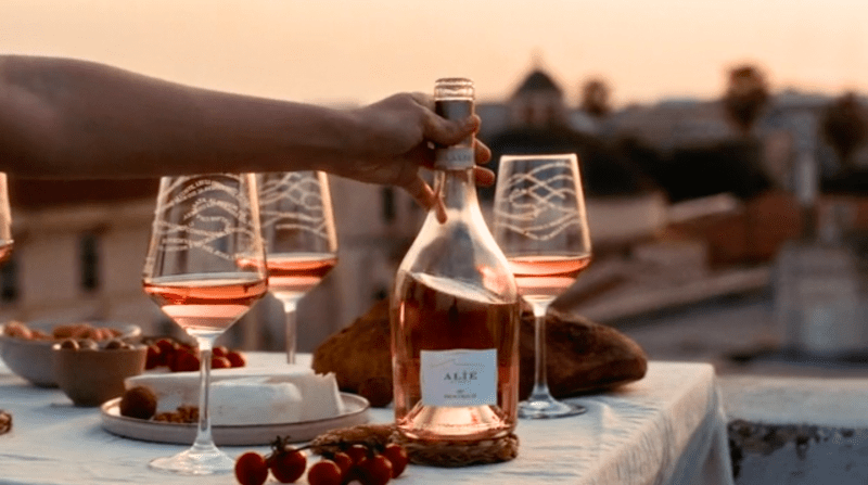 Frescobaldi Alie auf Tisch