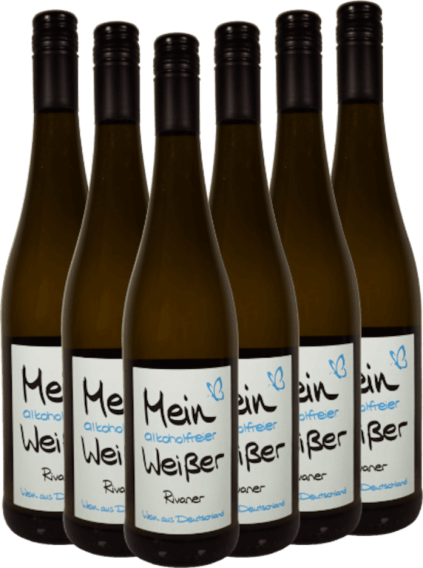 Mein alkoholfreier Weißer Rivaner - P&P Weine - 6x Vorteilspaket