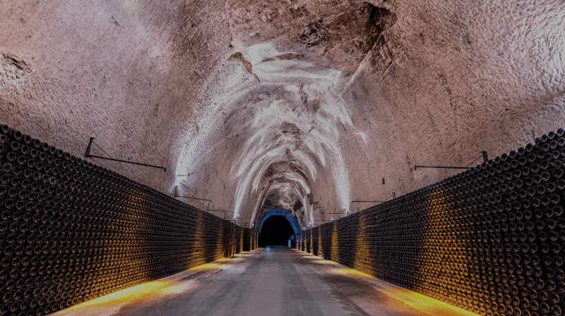 De historische kelders van Joseph Perrier