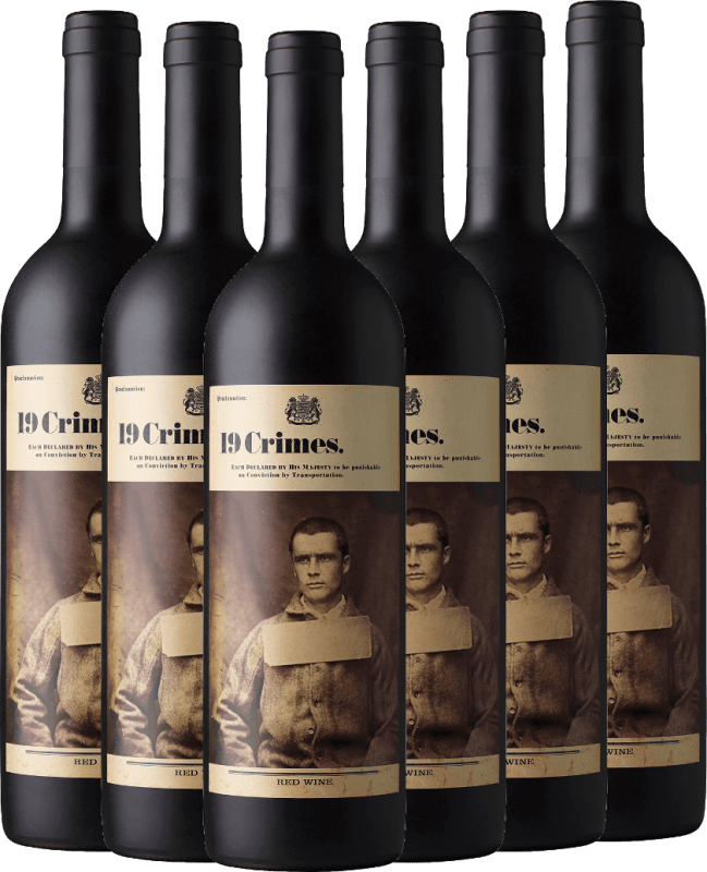 6x Vorteils-Weinpaket Red Blend - 19 Crimes