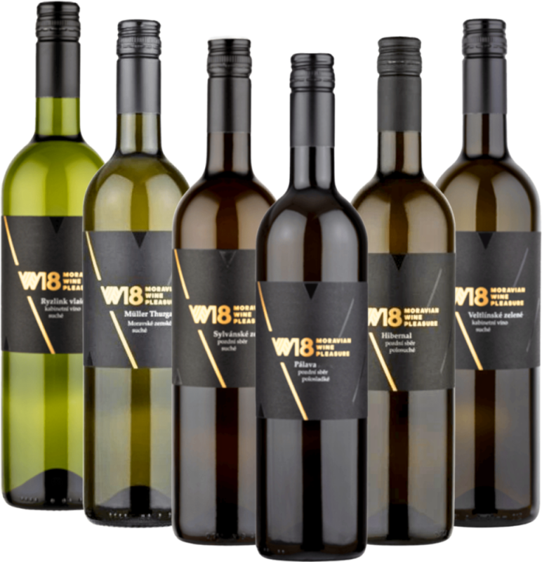 Dégustation de vin de Moravie par W18 - coffret découverte 6 bouteilles