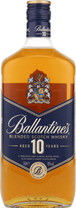 10 Years Old Blended Scotch Whisky - Ballantine's