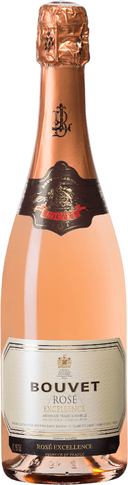 Vorschau: 3er Vorteils-Weinpaket - Crémant Brut Rosé Excellence - Bouvet Ladubay