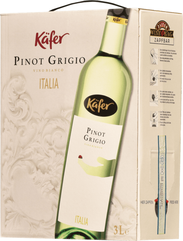 Pinot Grigio DOC 3,0 l Bag in Box - Käfer