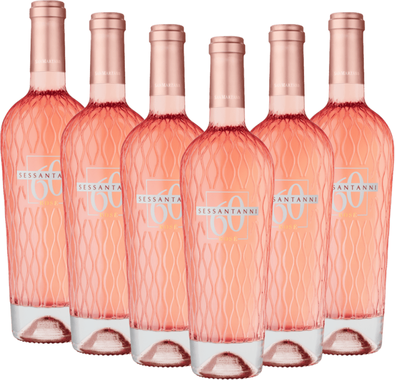Sessantanni Primitivo Rosé Salento IGP - Cantine San Marzano - Lot avantage 6x