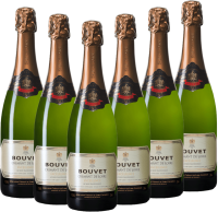 6er Vorteils-Weinpaket - Crémant Brut Blanc Excellence - Bouvet Ladubay