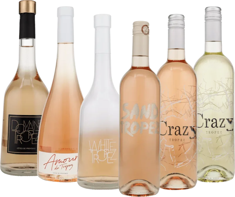Côte d'Azur in een Glas met Domaine Tropez – 6 x Proeverijpakket
