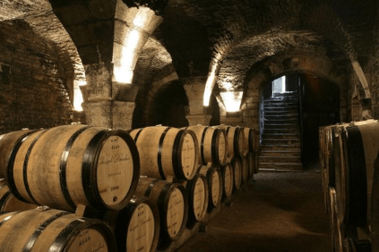 De Domherren-kelder in Beaune De Domherren-kelder in Beaune