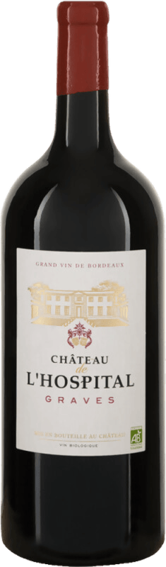 Graves Rouge AOC 3,0l Doppelmagnum HK - Château de d'Hospital