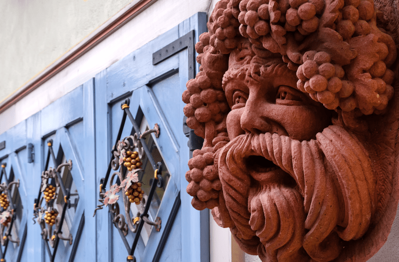 Bacchus Wijn God