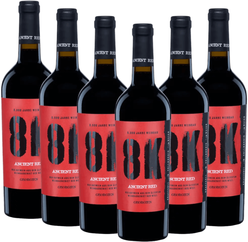 8K Ancient red - Teliani Valley Winery - 6x voordeelpakket