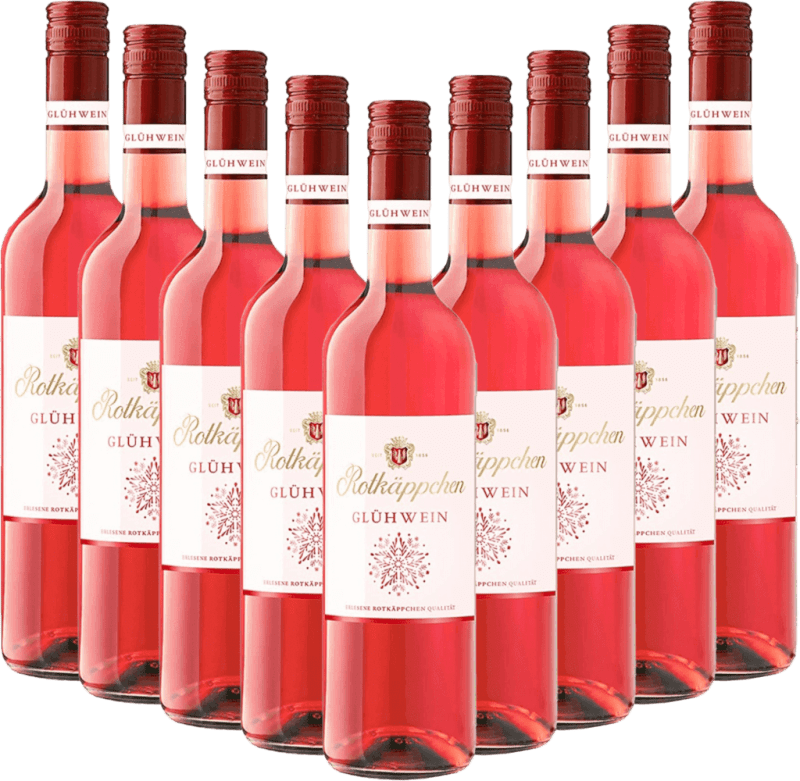 9x Vorteils-Weinpaket Glühwein rot hell - Rotkäppchen