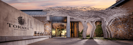 Ingang van het landhuis Ingang van het landhuis