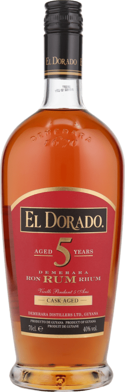 El Dorado 5 Years Old - Demerara Distillers