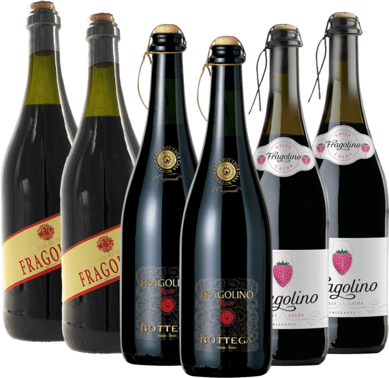 6er Probierpaket - erdbeer-fruchtiges Trinkvergnügen mit Fragolino