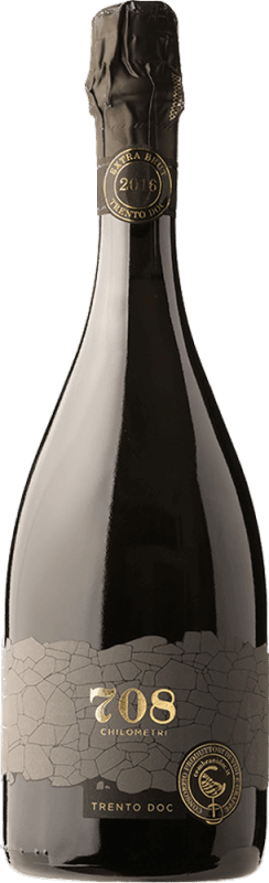 Trentodoc 708 Extra Brut Blanc de Blancs Metodo Classico - Cembrani D.O.C.