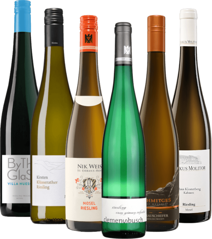 Die steilsten Rieslinge von der Mosel - 6x Entdeckerpaket