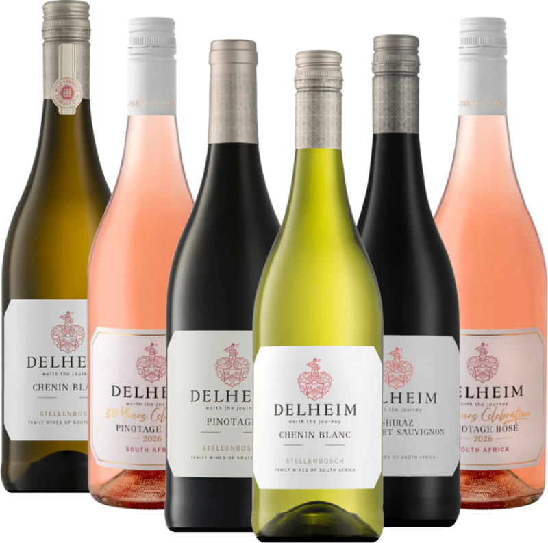 Bijzondere wijnmomenten met Delheim – 6x proefpakket