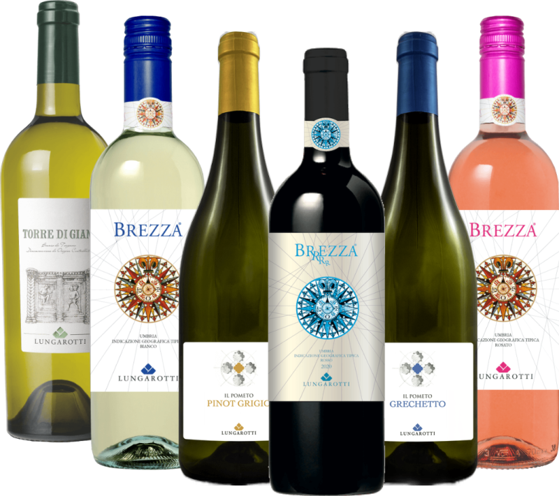 Genussreise durch Umbrien mit Lungarotti - 6x Kennlernpaket