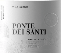 Vorschau: Ponte dei Santi Greco di Tufo DOCG - Villa Raiano
