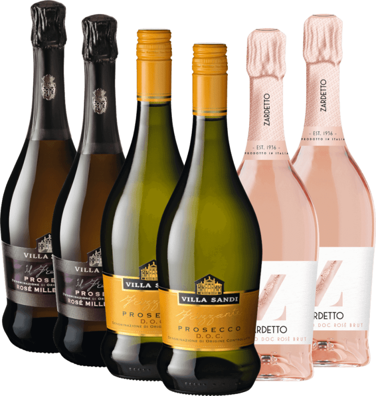 Sprankelend plezier met Prosecco - 6x degustatiepakket