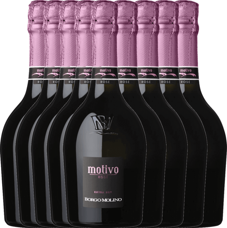 9er Vorteils-Weinpaket - Motivo Rosé extra dry - Borgo Molino