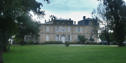 Uitzicht op het Château Belgrave Uitzicht op het Château Belgrave