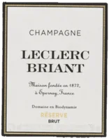 Champagne Brut Réserve GK - Champagne Leclerc Briant